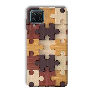 Puzzle Phone Customized Printed Back Cover for Samsung Galaxy A12