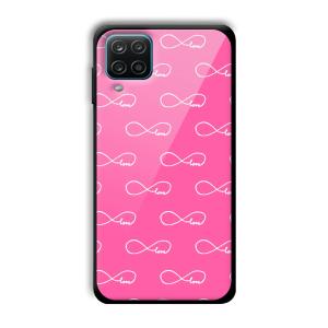 Infinite Love Customized Printed Glass Back Cover for Samsung Galaxy A12
