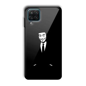 Anonymous Customized Printed Glass Back Cover for Samsung Galaxy A12