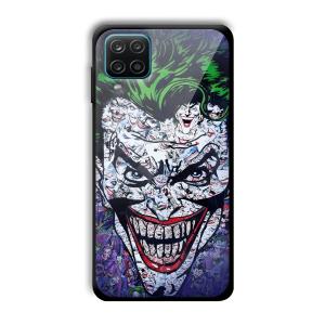 Joker Customized Printed Glass Back Cover for Samsung Galaxy A12