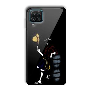 Cool Boy Customized Printed Glass Back Cover for Samsung Galaxy A12
