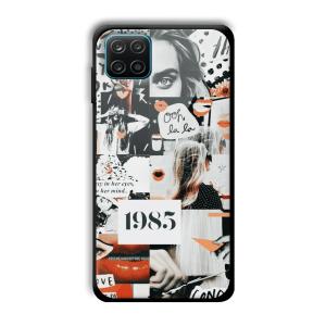1985 Customized Printed Glass Back Cover for Samsung Galaxy A12
