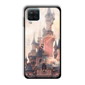 Dream Castle Customized Printed Glass Back Cover for Samsung Galaxy A12