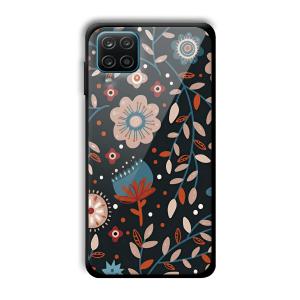Abstract Art Customized Printed Glass Back Cover for Samsung Galaxy A12