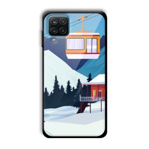 Holiday Home Customized Printed Glass Back Cover for Samsung Galaxy A12