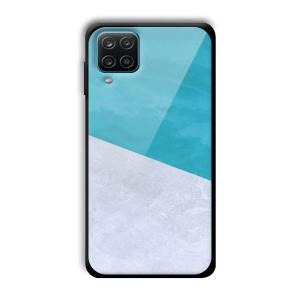 Twin Color Customized Printed Glass Back Cover for Samsung Galaxy A12