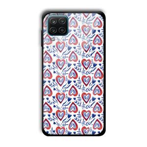 Little Spades Customized Printed Glass Back Cover for Samsung Galaxy A12