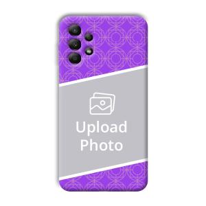 Purple Design Customized Printed Back Cover for Samsung Galaxy A13