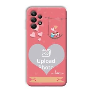 Love Birds Design Customized Printed Back Cover for Samsung Galaxy A13