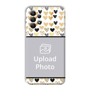 Small Hearts Customized Printed Back Cover for Samsung Galaxy A13