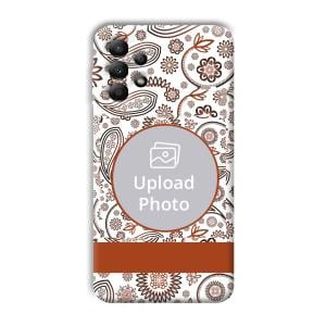 Henna Art Customized Printed Back Cover for Samsung Galaxy A13