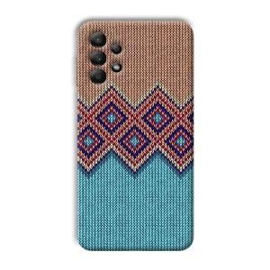 Fabric Design Phone Customized Printed Back Cover for Samsung Galaxy A13