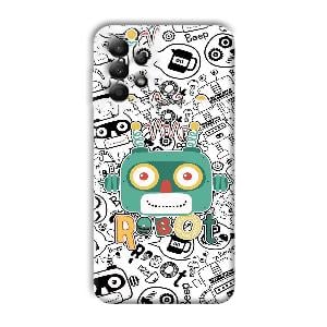 Animated Robot Phone Customized Printed Back Cover for Samsung Galaxy A13