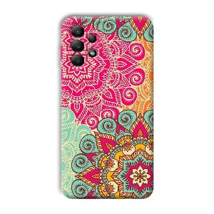 Floral Design Phone Customized Printed Back Cover for Samsung Galaxy A13