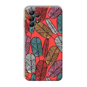 Lines and Leaves Phone Customized Printed Back Cover for Samsung Galaxy A13