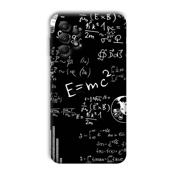 E is Equal To MC2 Phone Customized Printed Back Cover for Samsung Galaxy A13