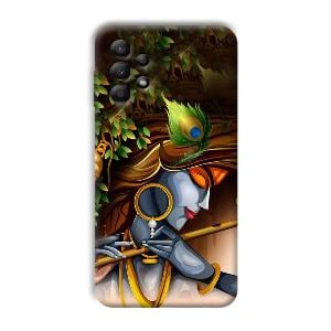 Krishna & Flute Phone Customized Printed Back Cover for Samsung Galaxy A13