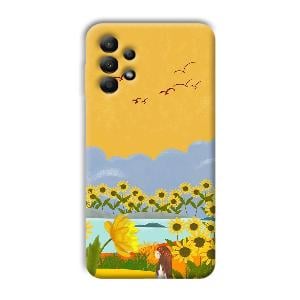 Girl in the Scenery Phone Customized Printed Back Cover for Samsung Galaxy A13