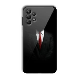 Hitman Customized Printed Glass Back Cover for Samsung Galaxy A13