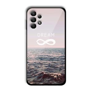 Infinite Dreams Customized Printed Glass Back Cover for Samsung Galaxy A13