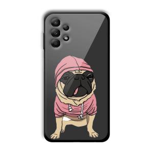 Cool Dog Customized Printed Glass Back Cover for Samsung Galaxy A13