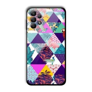 Animal Kingdom Customized Printed Glass Back Cover for Samsung Galaxy A13
