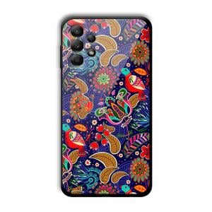 Animal Sketches Customized Printed Glass Back Cover for Samsung Galaxy A13