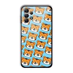 Laughing Cub Customized Printed Glass Back Cover for Samsung Galaxy A13
