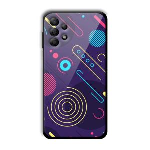Purple Music Customized Printed Glass Back Cover for Samsung Galaxy A13