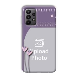 Lilac Pattern Customized Printed Back Cover for Samsung Galaxy A23