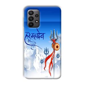 Mahadev Phone Customized Printed Back Cover for Samsung Galaxy A23