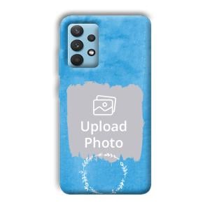 Blue Design Customized Printed Back Cover for Samsung Galaxy A32