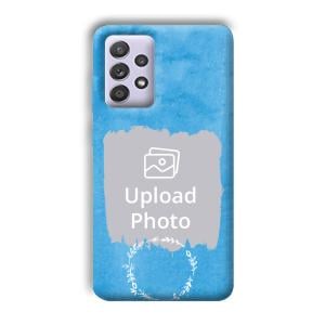 Blue Design Customized Printed Back Cover for Samsung Galaxy A52