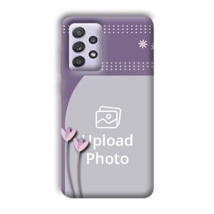 Lilac Pattern Customized Printed Back Cover for Samsung Galaxy A52