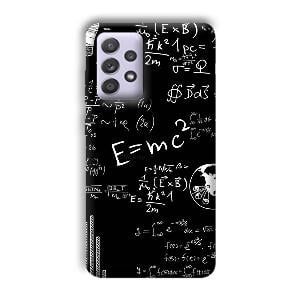 E is Equal To MC2 Phone Customized Printed Back Cover for Samsung Galaxy A52