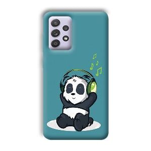 Panda  Phone Customized Printed Back Cover for Samsung Galaxy A52