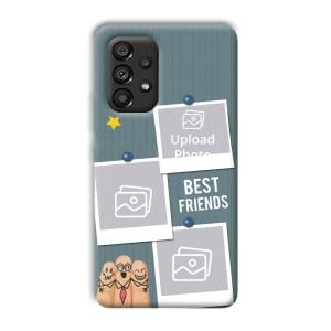Best Friends Customized Printed Back Cover for Samsung Galaxy A53 5G
