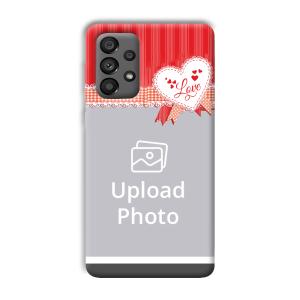 Valentine Customized Printed Back Cover for Samsung Galaxy A73 5G