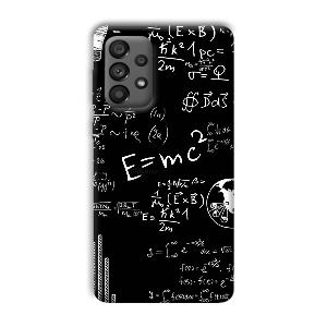 E is Equal To MC2 Phone Customized Printed Back Cover for Samsung Galaxy A73 5G