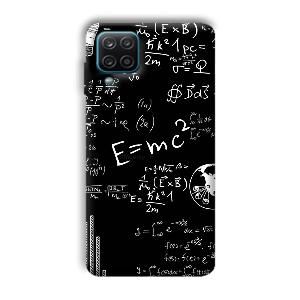 E is Equal To MC2 Phone Customized Printed Back Cover for Samsung Galaxy M12