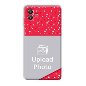 Dark Pink Customized Printed Back Cover for Samsung Galaxy M13 5G