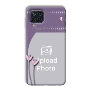 Lilac Pattern Customized Printed Back Cover for Samsung Galaxy M32 4G