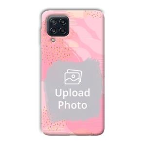 Sparkly Pink Customized Printed Back Cover for Samsung Galaxy M32 4G