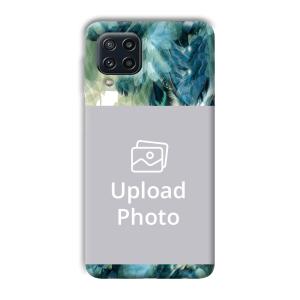 Peacock's Feathers Customized Printed Back Cover for Samsung Galaxy M32 4G