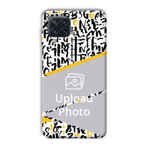 Letters Customized Printed Back Cover for Samsung Galaxy M32 4G