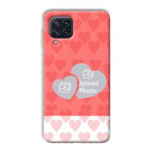2 Hearts Customized Printed Back Cover for Samsung Galaxy M32 4G