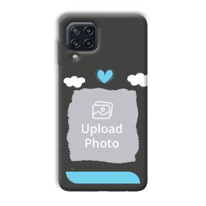 Love & Clouds Customized Printed Back Cover for Samsung Galaxy M32 4G