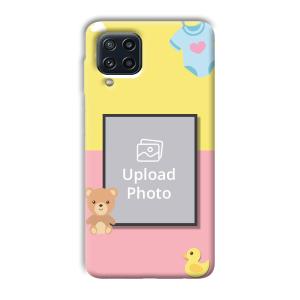 Teddy Bear Baby Design Customized Printed Back Cover for Samsung Galaxy M32 4G