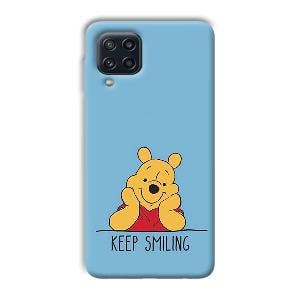 Winnie The Pooh Phone Customized Printed Back Cover for Samsung Galaxy M32 4G