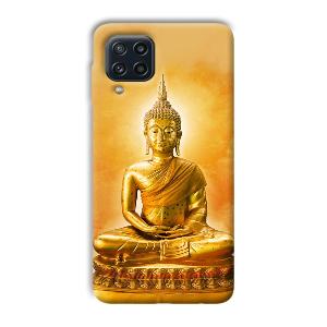 Golden Buddha Phone Customized Printed Back Cover for Samsung Galaxy M32 4G